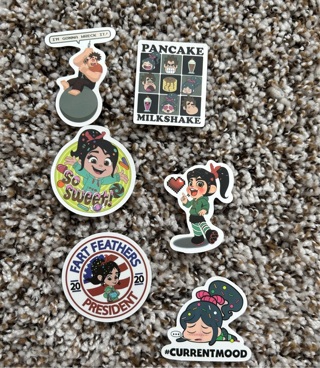 Wreck It Ralph stickers Lot #2