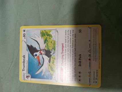 Pokemon card: Trumbeak