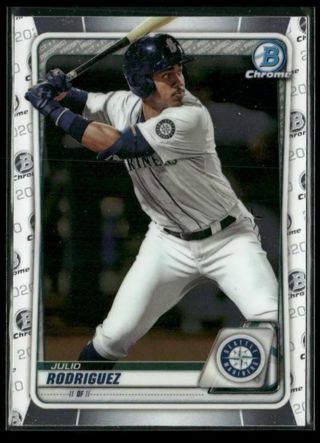 Julio Rodriguez 2020 Bowman Chrome Prospects #BCP-19 - Seattle Mariners