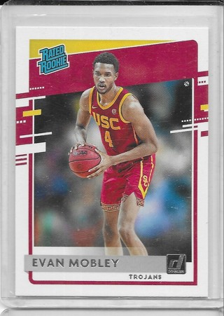 Evan Mobley 2021-22 Chronicles Draft Donruss #27 Rated Rookie 