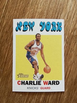 Topps- Charlie Ward