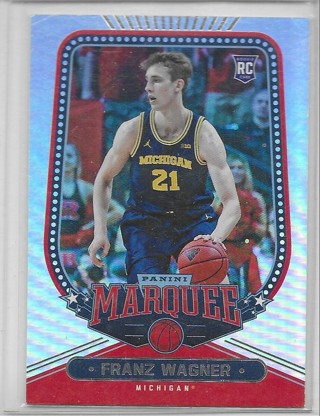 Franz Wagner 2021-22 Chronicles Draft Marquee Rookie Card