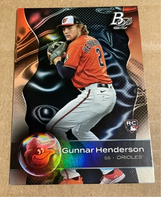 Gunnar Henderson Rookie Baseball Card 