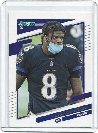 2021 DONRUSS LAMAR JACKSON CARDCARD