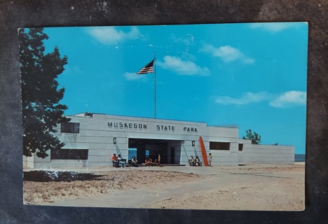 Muskegon State Park Postcard 