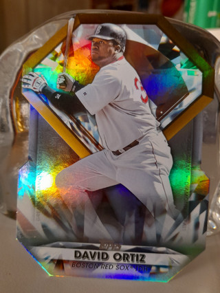 Die Cut David Ortiz Holo Foil Boston Red Sox