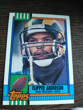 Flipper Anderson Rams Topps 1990