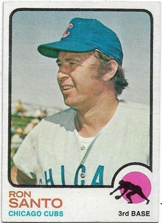 1973 TOPPS RON SANTO CARD