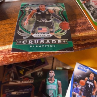 2020 panini prizm crusade USA rj Hampton rookie basketball card 