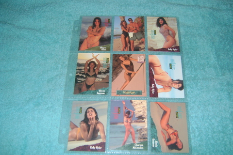 Sexy Pin Up girls MINT Trading cards in Sleeve