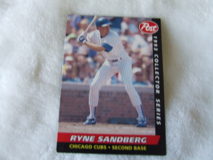 1993 Ryne Sandberg Chicago Cubs Post Card #13