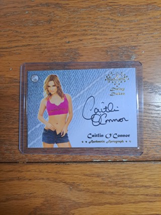 Benchwarmers Caitlin O'Connor Autograph 