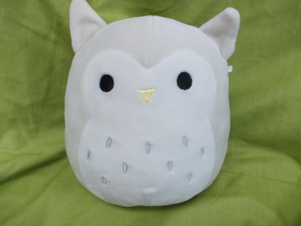 Squishmallow KellyToy BEE HAPPY 8" OWL Plush