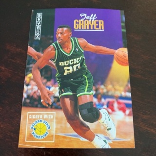 1992-93 Skybox - [Base] #134 Jeff Grayer