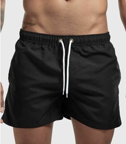 Free: Mens Summer Black Beach Ultra-Thin Swin Shorts Size M/Medium w ...