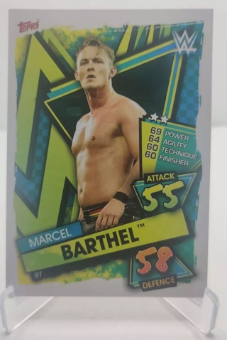 2021 Topps WWE Slam Attax Superstars #97 Marcel Barthel wrestling card