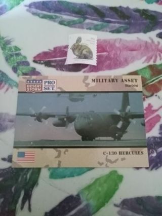 Desert Storm Card