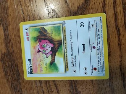 Pokemon Jungle Set Jigglypuff 54/64 #3