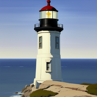 Listia Digital Collectible: Point Vincente Lighthouse