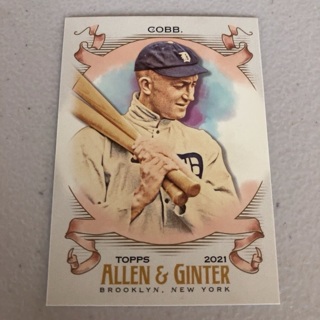 2021 Topps Allen & Ginter's - [Base] #160 Ty Cobb