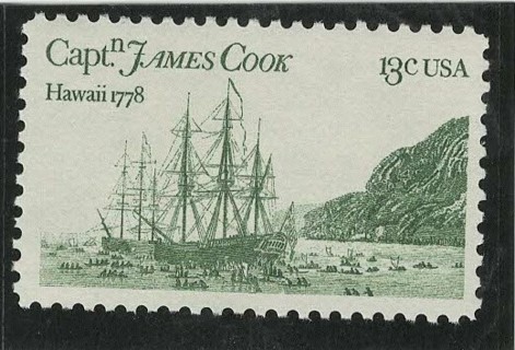 1978, #1733. Capt,n James Cook.