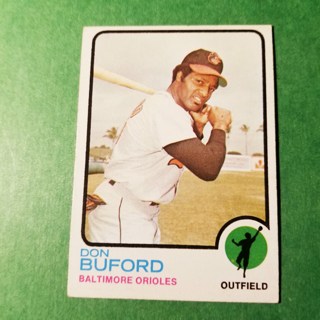 1973 - TOPPS BASEBALL CARD NO. 183 - DON BUFORD - ORIOLES