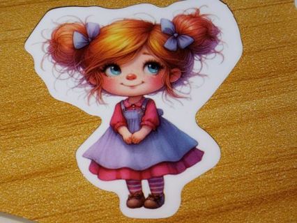 Cute one new vinyl sticker no refunds regular mail only Very nice lowest gins