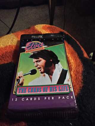 Unopened Pack Of Elvis Presley 1992