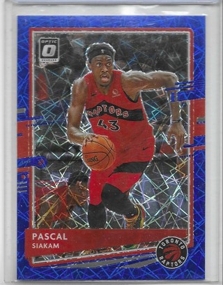 Pascal Siakam 2020-21 Optic Blue Velocity #103