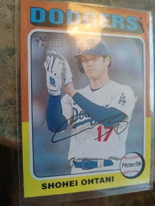 2024 TOPPS SHOHEI OHTANI LOS ANGELES DODGERS BASEBALL CARD# 371