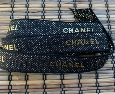 ~Ribbon~ 100% Authentic Chanel Tuxedo Black
