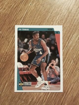 Upperdeck- Joe Dumars