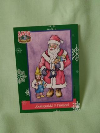 Santa Around The World Trading Card #56