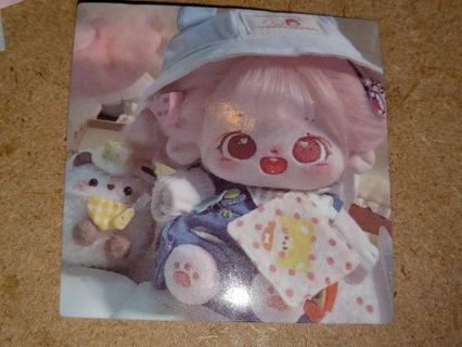 Adorable nice one sticker no refunds regular mail only Very nice quality!