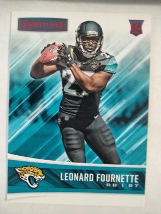 2017 Leonard fournette rookie card red