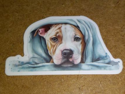 Dog nice one vinyl sticker no refunds regular mail only Very nice quality!