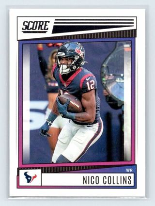 2022 Score Nico Collins #2 Houston Texans