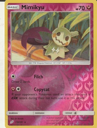 Pokemon Card: Mimikyu