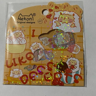 ❤️ I like desserts kawaii sticker flakes sack NEW ❤️