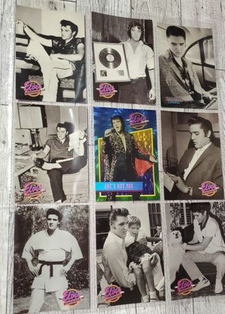 9 Elvis 1992 Cards