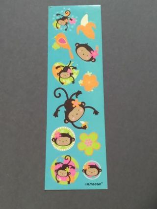 Adorable Little Monkey Stickers