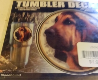 February Special - Bloodhound Tumbler Decal - GIN - 2 Decals Read Below