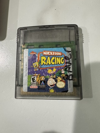  Vintage Nintendo Gameboy Nicktoons Racing Game