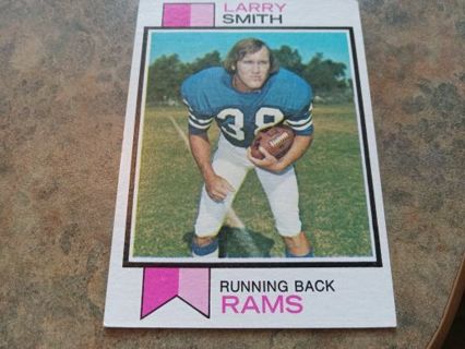 1973 TOPPS LARRY SMITH RAMS FOOTBALL CARD# 504