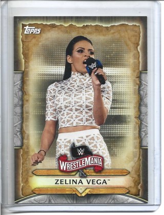 2020 Topps WWF/WWE Zelina Vega Card #WM-50