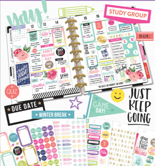 100+ Student Happy Planner Stickers 