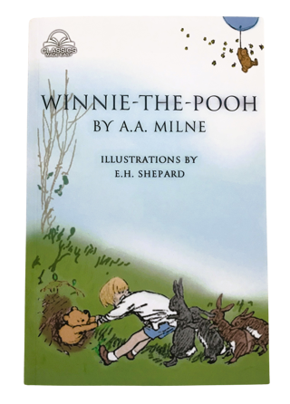 Classic Pooh Paperback Book Winnie The Pooh by A.A. Milne Original Illustrations by E.H. Shepard New