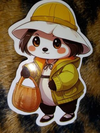 Cute one new nice vinyl sticker no refunds regular mail high quality!