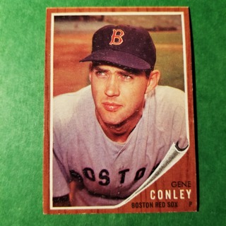 1962 - TOPPS EXMT - NRMT BASEBALL - CARD NO. 187 - GENE CONLEY - RED SOX