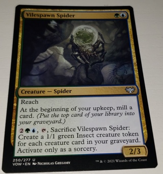 MTG ✨ Vilespawn Spider - (U) 250/277 Innistrad: Crimson Vow (VOW) ✨ Magic the Gathering (2021)